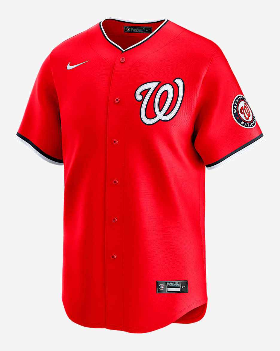 CJ Abrams Washington Nationals Men's Nike Dri-FIT ADV MLB
